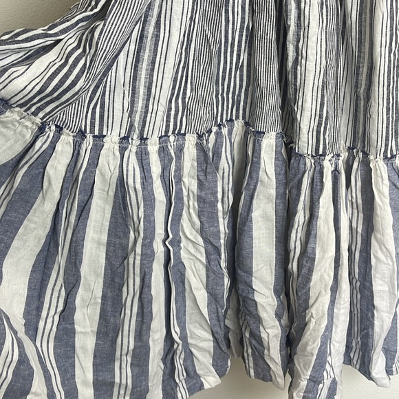 J Crew chambray stripe cover up dress M - Picture 3 of 8